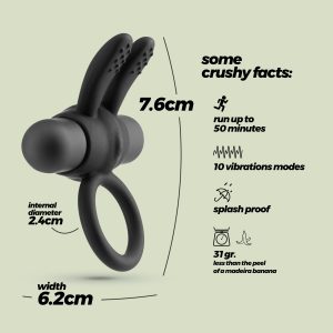 PLUTO ANEL PARA PÉNIS COM BALA VIBRATÓRIA CRUSHIOUS - Image 7