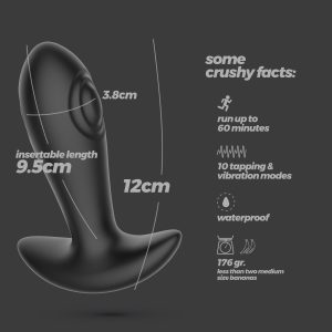 OCTO PLUG ANAL COM PULSAÇÃO E COMANDO À DISTÂNCIA CRUSHIOUS - Image 10