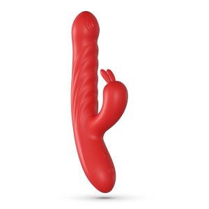 LAPIN VIBRADOR RECARREGÁVEL RABBIT COM IMPULSO VERMELHO CRUSHIOUS - Image 1