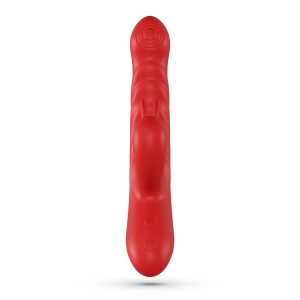 LAPIN VIBRADOR RECARREGÁVEL RABBIT COM IMPULSO VERMELHO CRUSHIOUS - Image 4
