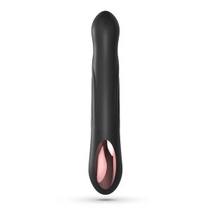 LAPIN VIBRADOR RECARREGÁVEL RABBIT COM IMPULSO PRETO CRUSHIOUS - Image 6