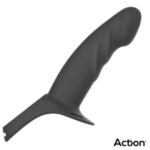 ARNÊS COM DILDO OCO ACTION BLACK L | TAMANHO L - Image 6