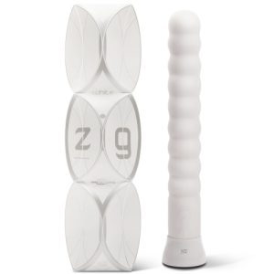VIBRADOR RECARREGÁVEL COM AQUECIMENTO ZIG ZAG BRANCO - Image 2