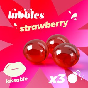 LUBBIES BOLINHAS DE ÓLEO BEIJÁVEIS MORANGO CRUSHIOUS - Image 7