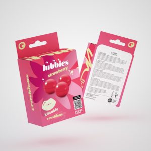 LUBBIES BOLINHAS DE ÓLEO BEIJÁVEIS MORANGO CRUSHIOUS - Image 1