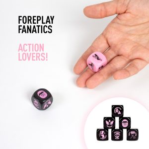 CONJUNTO 2 DADOS FOREPLAY FANATICS! DICE LOVERS! SECRET PLAY - Image 5
