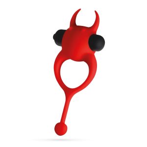 DAEMON ANEL PARA O PÉNIS COM VIBRAÇÃO VERMELHO CRUSHIOUS - Image 5