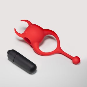 DAEMON ANEL PARA O PÉNIS COM VIBRAÇÃO VERMELHO CRUSHIOUS - Image 9