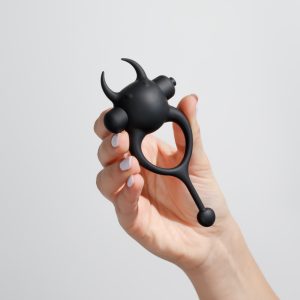 DAEMON ANEL PARA O PÉNIS COM VIBRAÇÃO PRETO CRUSHIOUS - Image 9