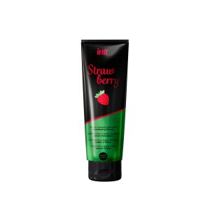 LUBRIFICANTE À BASE DE ÁGUA DE MORANGO INTT 100ML - Image 2