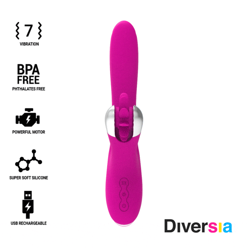 VIBRADOR BUNNY MULTIFUNÇÃO