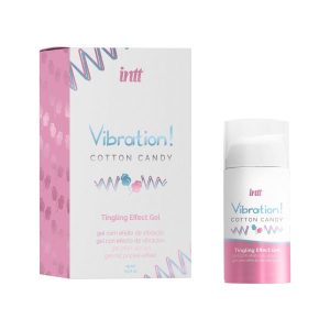 VIBRADOR LÍQUIDO ALGODÃO DOCE 15ML INTT - Image 1