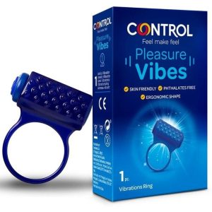 ANEL PARA O PÉNIS CONTROL PLEASURE VIBES - Image 1