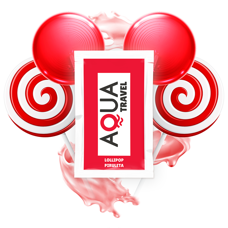 LUBRIFICANTE AQUA TRAVEL (LOLLIPOP) | 6 ML