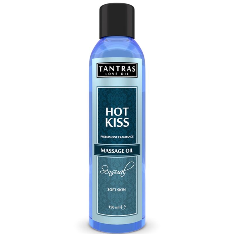 ÓLEO DE MASSAGEM TANTRAS HOT KISS  | 150 ML