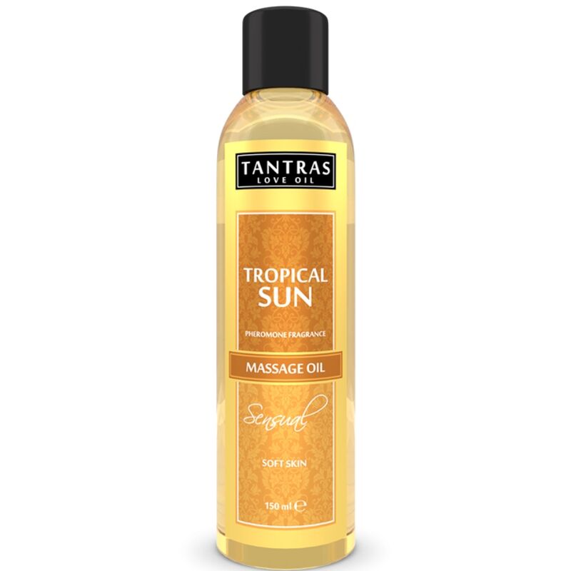 ÓLEO DE MASSAGEM TANTRAS TROPICAL SUN  | 150 ML