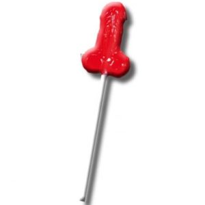 DIABLO GOLOSO - GOMA DE MORANGO EM FORMA DE PÉNIS - Image 1