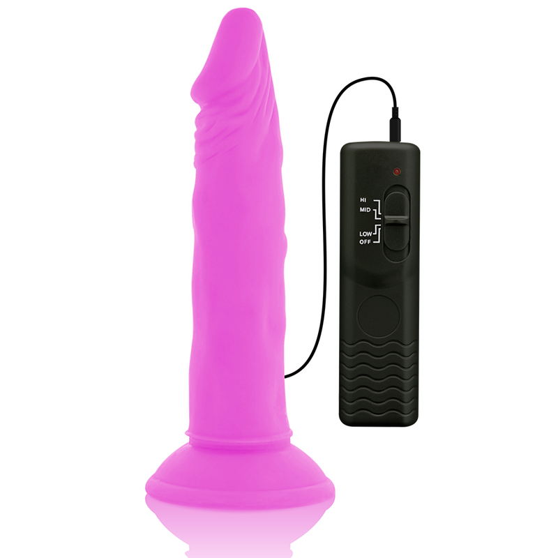 DIVERSIA VIBRADOR FLEXÍVEL (LILÁS) | 23 CM / 4,3 CM