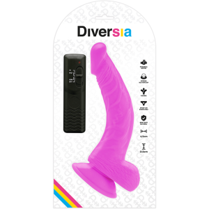 DIVERSIA VIBRADOR FLEXÍVEL (LILÁS) | 21,5 CM / 4,5 CM - Image 8