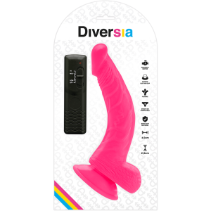 DIVERSIA VIBRADOR FLEXÍVEL (ROSA) | 21,5 CM / 4,5 CM - Image 6
