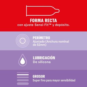 DUREX-SENSITIVE TOTAL CONTACT PRESERVATIVOS 12 UNIDADES - Image 3