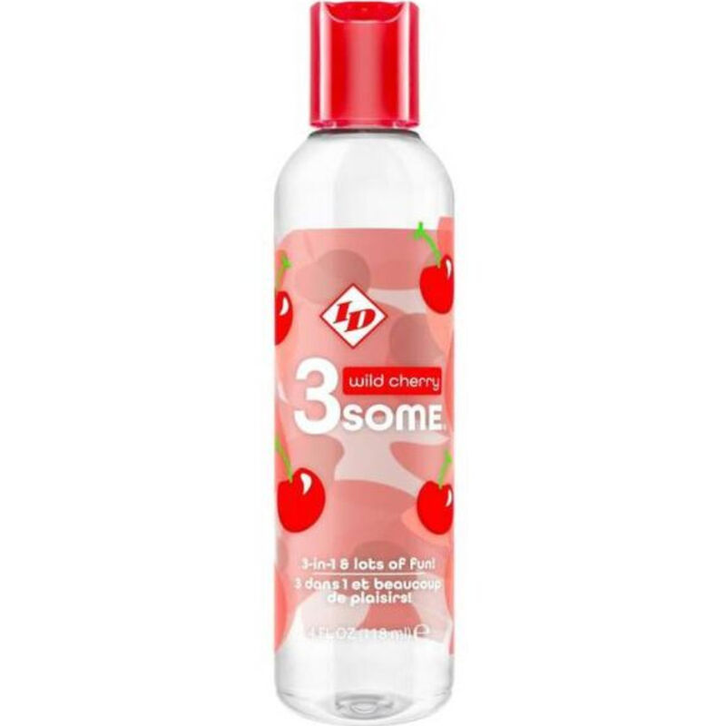 LUBRIFICANTE 3SOME (CEREJA) | 118 ML