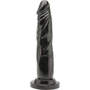 DILDO REALÍSTICO DONG GET REAL (PRETO) | 18 CM - Image 1