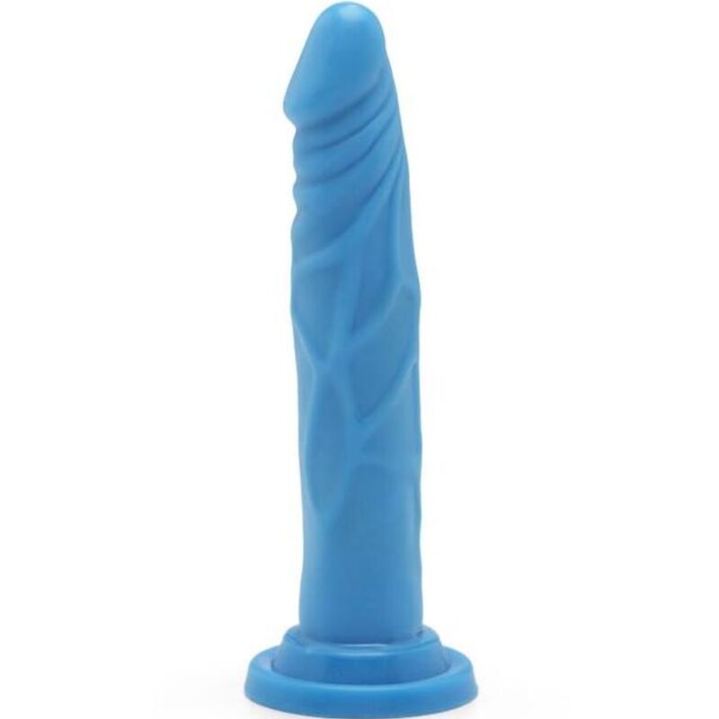 DILDO HAPPY DICKS (AZUL) | 19 CM