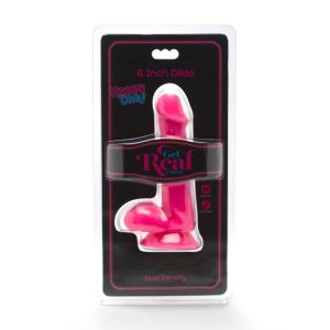 DILDO HAPPY DICKS COM TESTÍCULOS (ROSA) | 12 CM - Image 2