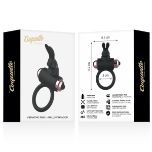 ANEL PARA O PÉNIS COQUETTE (COM RABBIT) - Image 9