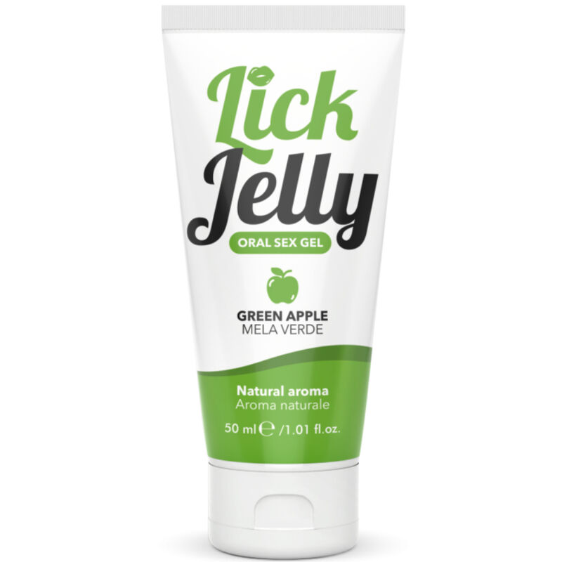 LUBRIFICANTE LICK JELLY (MAÇÃ VERDE) | 50 ML