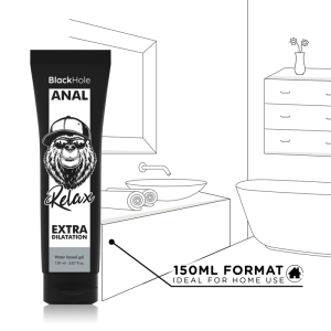 BLACK HOLE - GEL Á BASE DE ÁGUA PARA DILATAÇÃO ANAL 150ML - Image 6