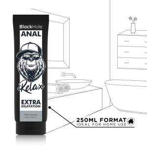 BLACK HOLE - GEL Á BASE DE ÁGUA PARA DILATAÇÃO ANAL 250ML - Image 7