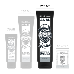 BLACK HOLE - GEL Á BASE DE ÁGUA PARA DILATAÇÃO ANAL 250ML - Image 6