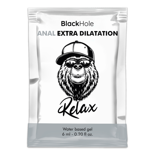 BLACK HOLE - GEL À BASE DE ÁGUA DILATAÇÃO ANAL MONODOSE