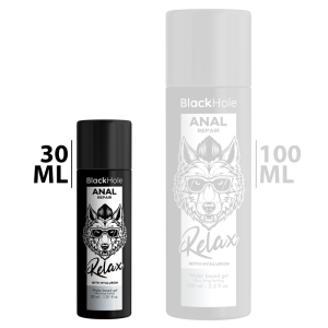 BLACK HOLE - LUBRIFICANTE ANAL RELAXANTE À BASE DE ÁGUA COM HIALURON 30 ML - Image 4