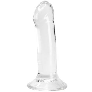 DILDO REALÍSTICO VALIANT TRANSPARENTE | 16 CM - Image 1