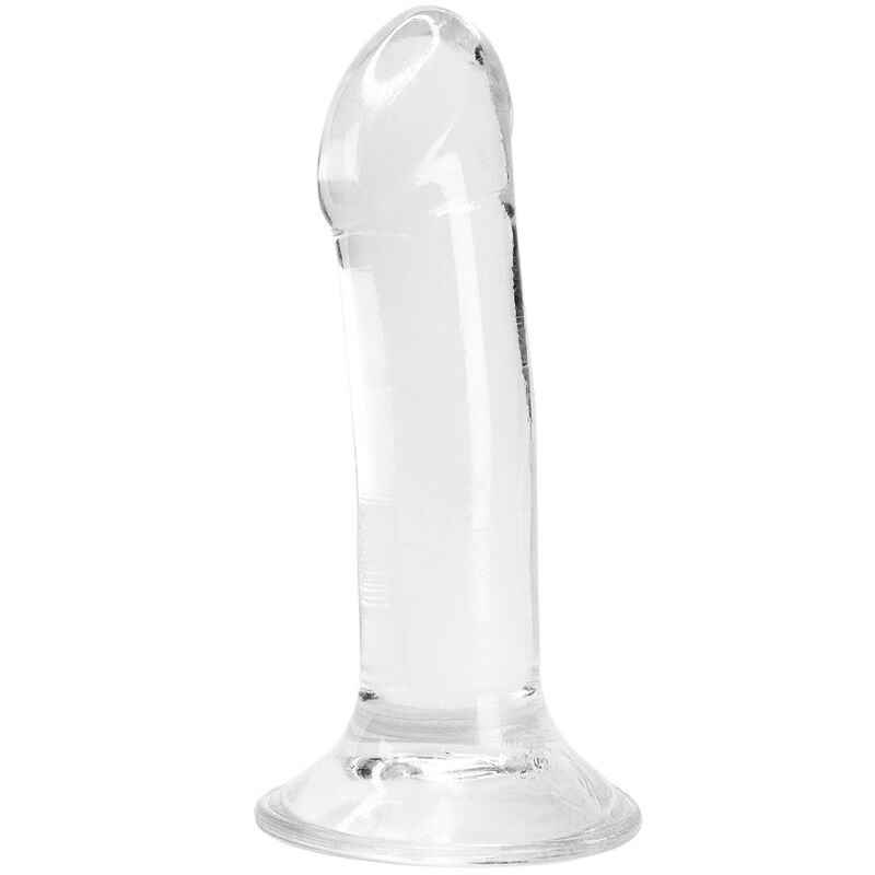 DILDO REALÍSTICO VALIANT TRANSPARENTE | 16 CM