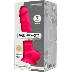 DILDO REALÍSTICO MODELO 1 (FÚCSIA) | 23 CM - Image 3