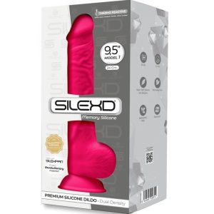 DILDO REALÍSTICO MODELO 1 (FÚCSIA) | 24 CM - Image 3