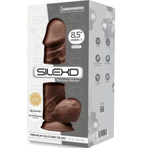 DILDO REALÍSTICO MODELO 1 (CASTANHO) | 21,5 CM - Image 3