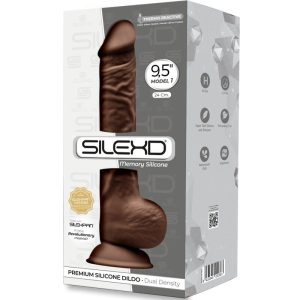 DILDO REALÍSTICO MODELO 1 (CASTANHO) | 24 CM - Image 3