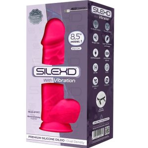VIBRADOR REALÍSTICO MODELO 1 (FÚCSIA) | 21,5 CM - Image 2