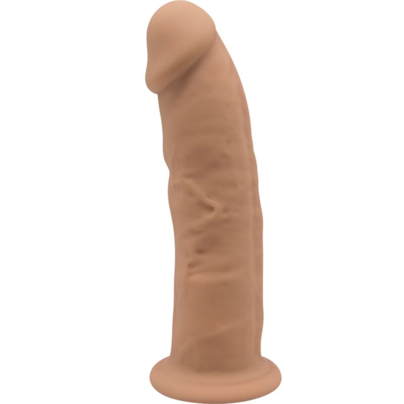 DILDO REALÍSTICO MODELO 2 CARAMELO DE 15 CM