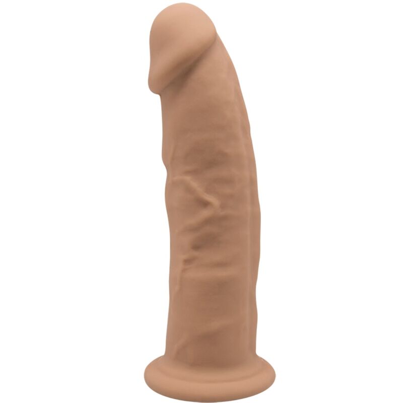 DILDO REALÍSTICO MODELO 2 CARAMELO DE 19 CM
