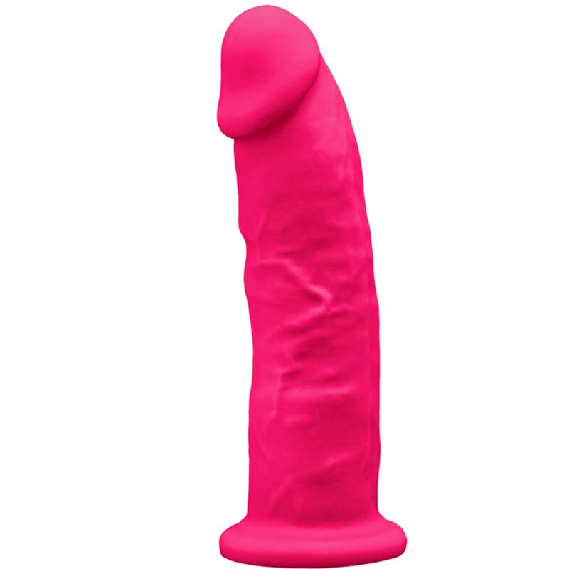 DILDO REALÍSTICO MODELO 2 (FÚCSIA) | 19 CM