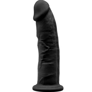 DILDO REALÍSTICO MODELO 2 (PRETO) | 15 CM - Image 1