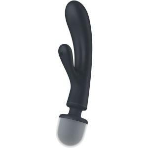 SATISFYER - RABBIT TRIPLE LOVER MASSAGER | CINZA