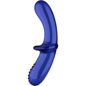 DILDO SATISFYER DOUBLE CRYSTAL | AZUL