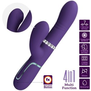 VIBRADOR RABBIT PONTO G PRETTY LOVE (ROXO) - Image 3